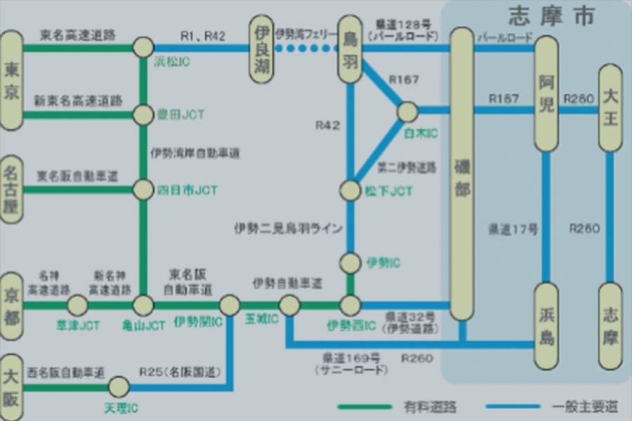 電車・バスでのアクセス